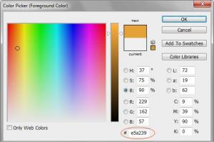 Stillerdeki renkler farklı şekillerde belirtilebilir: onaltılık değere göre, ada göre, RGB, RGBA, HSL, HSLA formatında